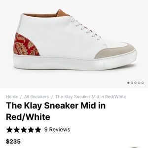 Gently used Klay mid Sneaker size 43EU (Size 10 US)